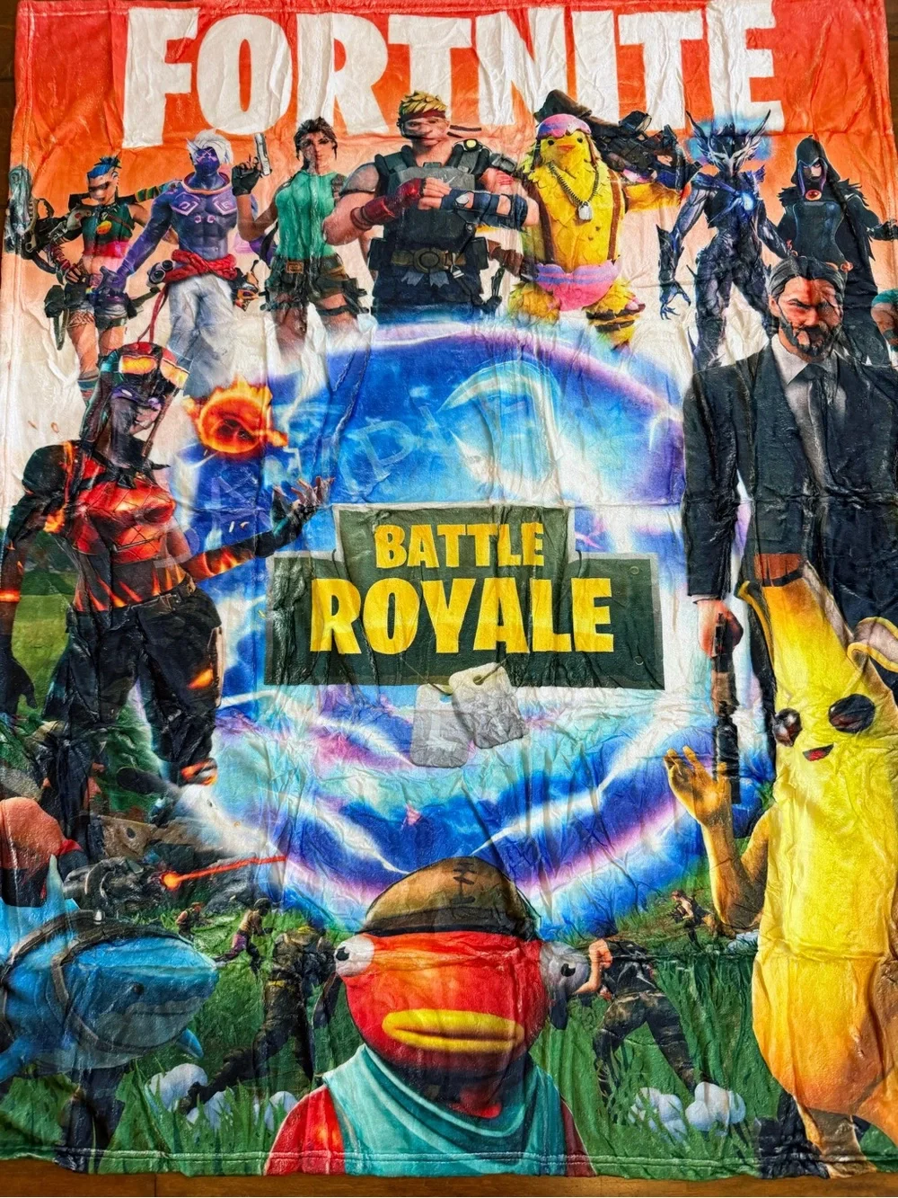 Fortnite Fleece Blanket 40” x 50” New
